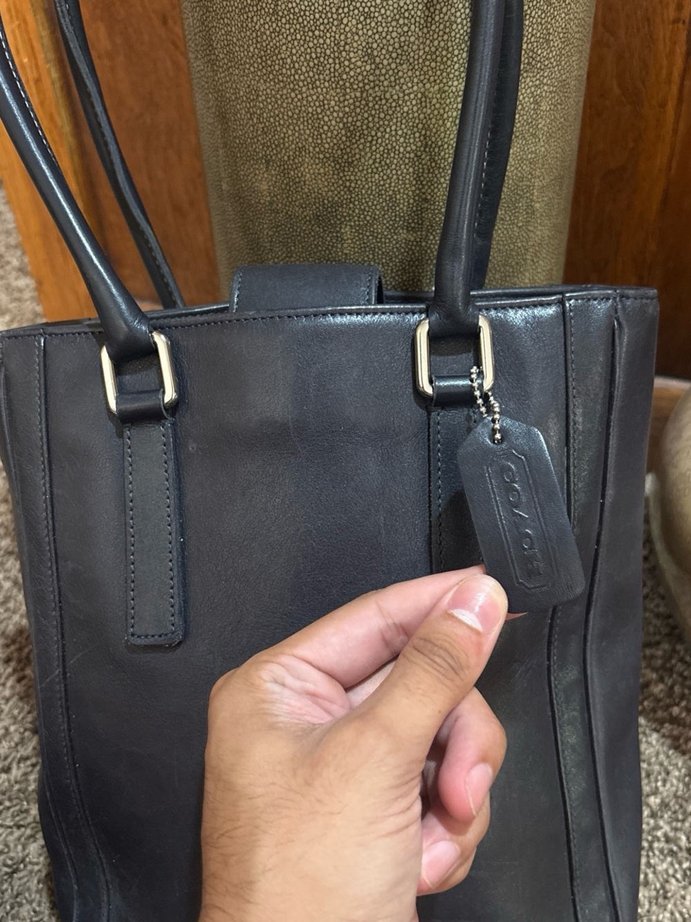 vintage Coach Bonnie Cashin Legacy Slim Tote - Picture 2 of 6